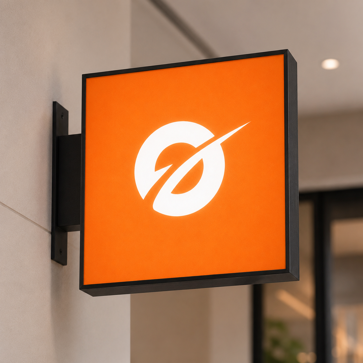 OAwebagentur Logo-Schild